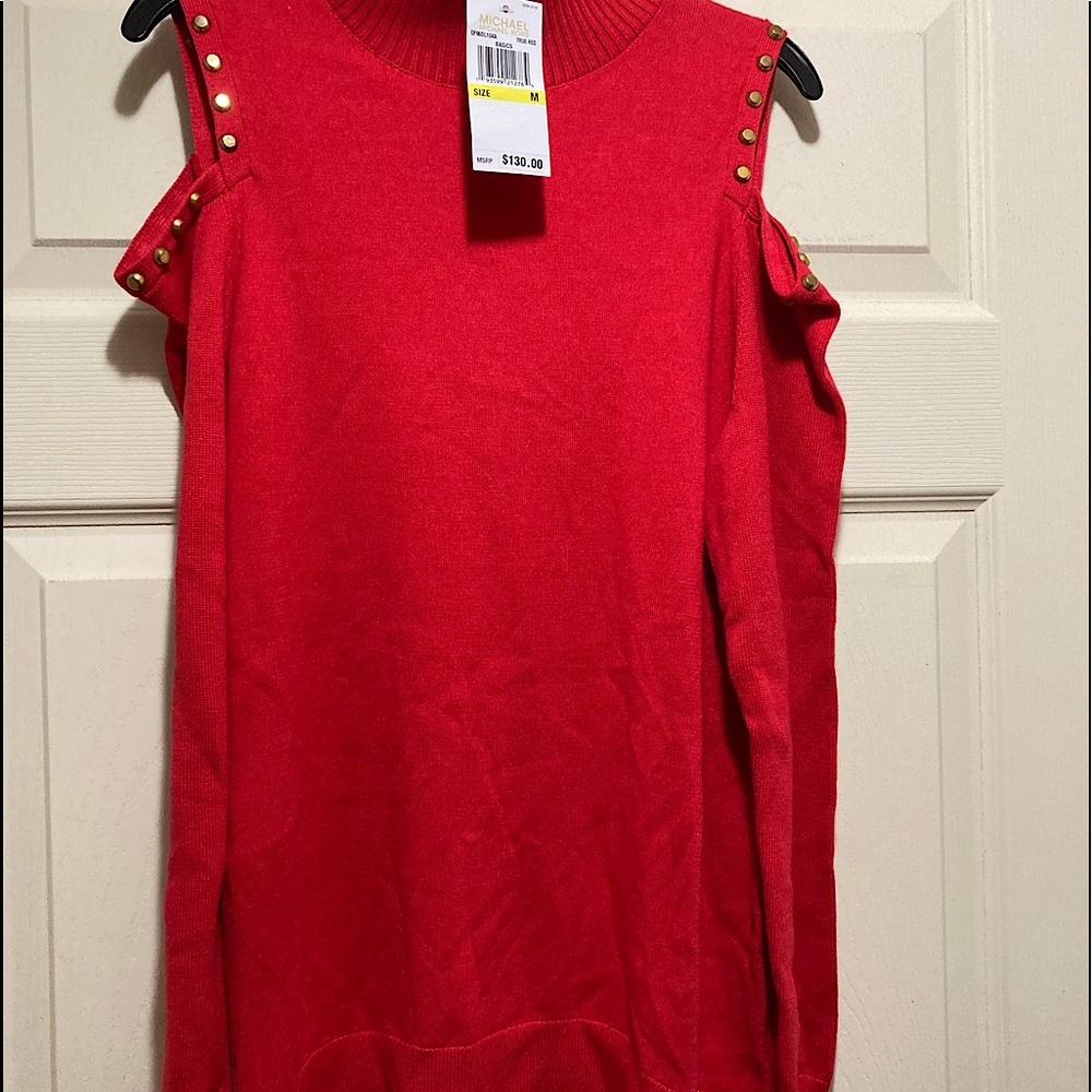 Michael Kors  red sweater
